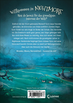 Nightmore - Das gruseligste Internat der Welt (Band 2) - Zombie gesucht