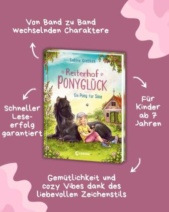 Reiterhof Ponyglück (Band 1) - Ein Pony für Sina 