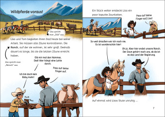 Leselöwen 3. Klasse - Freiheit für die Mustangs 