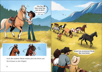 Leselöwen 3. Klasse - Freiheit für die Mustangs
