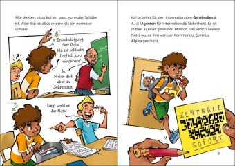 Leselöwen 3. Klasse - Geheimagent auf gefährlicher Mission
