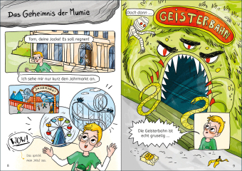 Leselöwen Comics 2. Klasse - Oh Schreck, die Mumie ist weg!