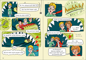 Leselöwen Comics 2. Klasse - Oh Schreck, die Mumie ist weg!