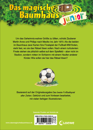Das magische Baumhaus junior (Band 43) - Das Fußballspiel des Jahrhunderts