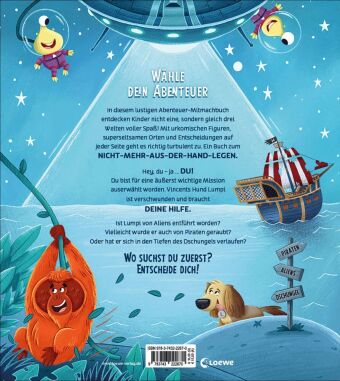 Dein Abenteuer beginnt! Piraten + Aliens + Wilde Tiere