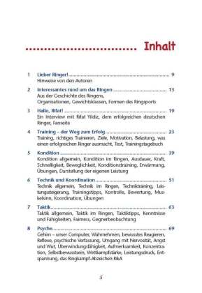 Ich trainiere Ringen