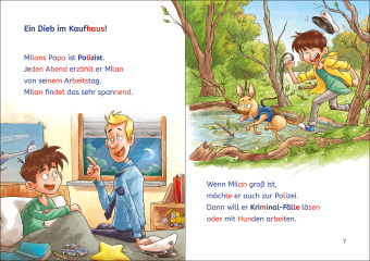 Leselöwen 1. Klasse - Ein spannender Fall für die Polizei