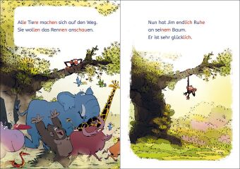 Leselöwen 1. Klasse - Jim ist mies drauf - Fertig, los...Banane!