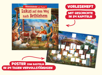 Lukas auf dem Weg nach Bethlehem