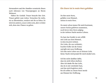 Ein Stern ist in mein Herz gefallen