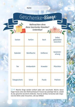 Weihnachts-Bingo
