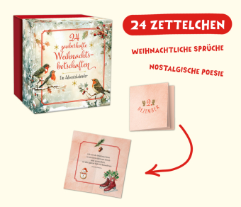 24 zauberhafte Weihnachtsbotschaften