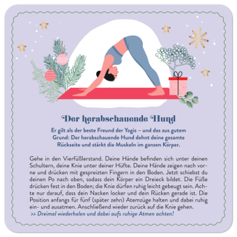 24 x Yoga - Entspannt durch den Advent