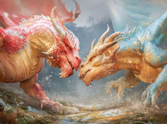 CALVENDO Puzzle Drachen | 2000 Teile Lege-Größe 90x67cm Foto-Puzzle für glückliche Stunden