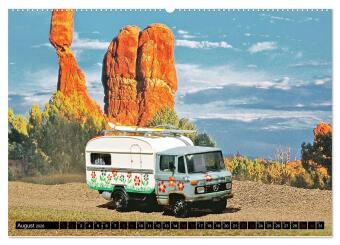 Miniaturwelten des Campings (hochwertiger Premium Wandkalender 2026 DIN A2 quer), Kunstdruck in Hochglanz