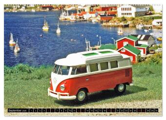 Miniaturwelten des Campings (hochwertiger Premium Wandkalender 2026 DIN A2 quer), Kunstdruck in Hochglanz