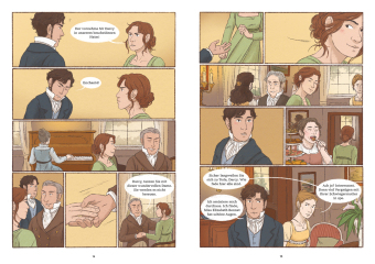 Stolz und Vorurteil - die Graphic Novel nach Jane Austen