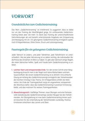 Gedächtnistraining für Senioren | Aktiv mit allen Sinnen