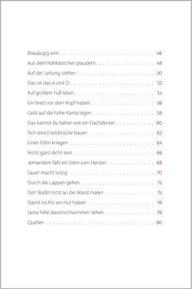 Rätselbuch der Redewendungen