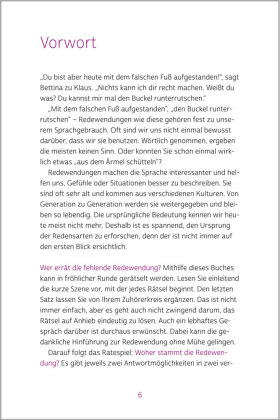 Rätselbuch der Redewendungen