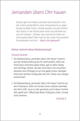Rätselbuch der Redewendungen