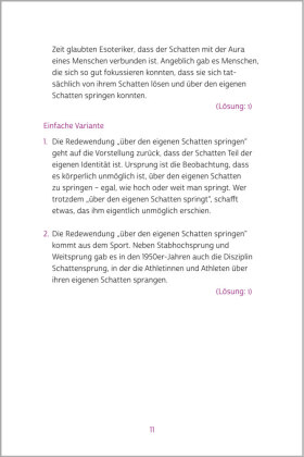 Rätselbuch der Redewendungen