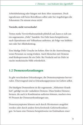 Demenz - der kompakte Ratgeber