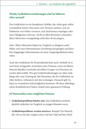 Demenz - der kompakte Ratgeber