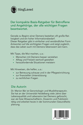 Demenz - der kompakte Ratgeber
