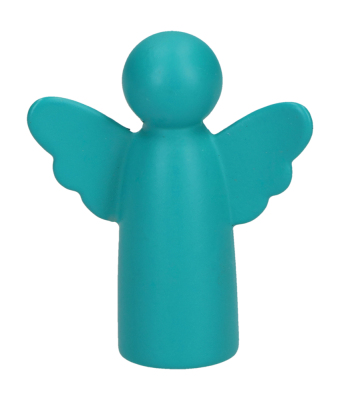 Engelfigur aus Metall 3 x 2,5 cm
