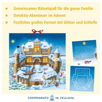 Zettel-Adventskalender - Weihnachtsraub auf Burg Felsenfest