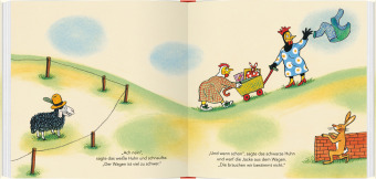 Ein herrlicher Tag, sagte das Huhn