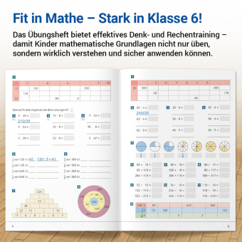 Das Übungsheft Mathematik 6 - Überarbeitete Neuauflage