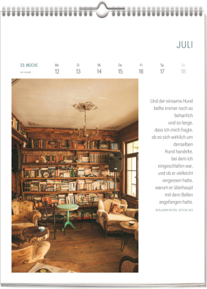 ars vivendi Literatur Kalender 2027