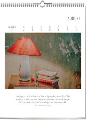 ars vivendi Literatur Kalender 2027