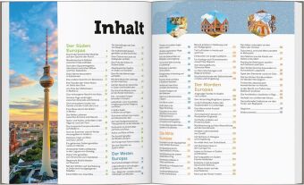 LONELY PLANET Bildband 100 Weekends in Europa