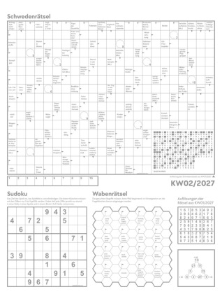 Culinarium Wochenplaner Kalender 2027 | Küche, Kräuter, Kurioses
