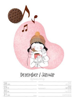 Little Dreams Wochenplaner Kalender 2027