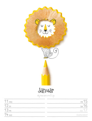 Little Dreams Wochenplaner Kalender 2027