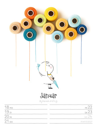 Little Dreams Wochenplaner Kalender 2027
