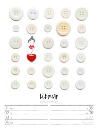 Little Dreams Wochenplaner Kalender 2027