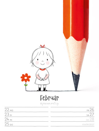 Little Dreams Wochenplaner Kalender 2027
