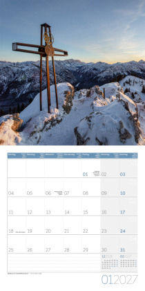 Naturwunder Deutschland Kalender 2027 - 30x30 - Art12