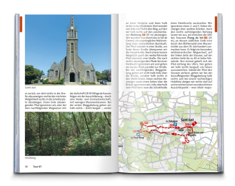 KOMPASS Wanderführer Bretagne, vom Mont-Saint-Michel bis Saint-Nazaire, 55 Touren mit Extra-Tourenkarte