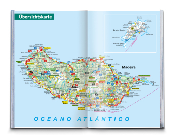 KOMPASS Wanderführer Madeira mit Porto Santo, 60 Touren mit Extra-Tourenkarte