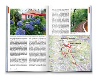 KOMPASS Wanderführer Madeira mit Porto Santo, 60 Touren mit Extra-Tourenkarte