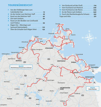 Entdeckertouren mit dem Wohnmobil Mecklenburg-Vorpommern Der Osten