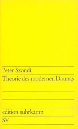 Theorie des modernen Dramas 1880-1950