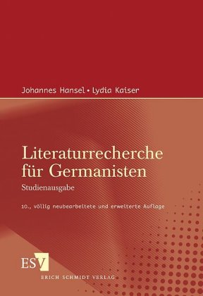 Literaturrecherche für Germanisten 