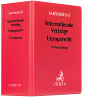 Sartorius 2, Internationale Verträge, Europarecht (EuR), zur Fortsetzung